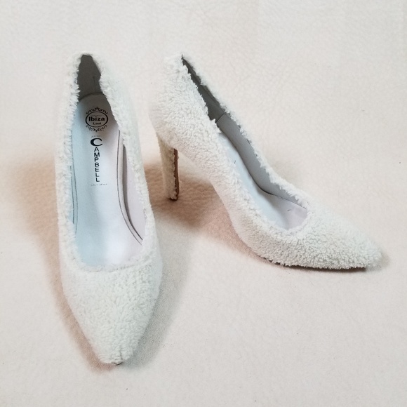 Jeffrey Campbell Dulce shearling pump - Picture 2 of 8